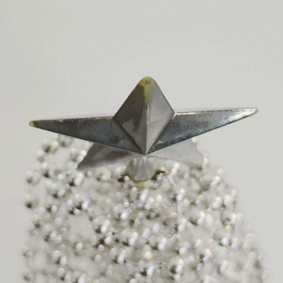 Christmas Tree Beaded Bendable Silver - Picture 13 of 15